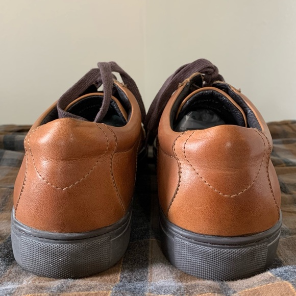 Zanzara Men’s Drum Casual Leather Sneakers - Picture 6 of 10